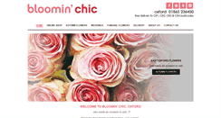 Desktop Screenshot of bloominchic.com